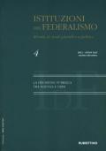 Istituzioni del federalismo. Rivista di studi giuridici e politici (2021). Vol. 4