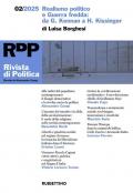 Rivista di politica (2025). Vol. 2: Realismo politico e Guerra fredda. Da G. Kennan a H. Kissinger