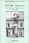 Statue di Campodoglio. Diario di Alessandro Gregorio Capponi (1733-1746)