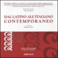 Dal latino all'italiano contemporaneo