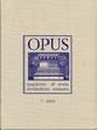 Opus (2003). Quaderno di storia, architettura e restauro. 7.