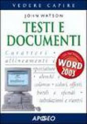 Testi e documenti