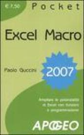 Excel macro 2007