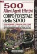 Cinquecento Allievi agenti effettivi. Corpo forestale dello Stato. Prova preliminare. Simulazione delle prove d'esame