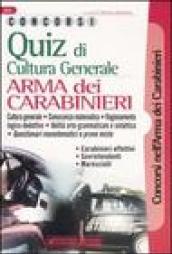 Concorsi Arma dei carabinieri. Quiz di cultura generale