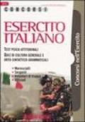 Concorsi esercito italiano. Test psico-attitudinali. Quiz di cultura generale e orto-sintattico-grammaticali. Marescialli, sergenti, volontari di truppa, ufficiali