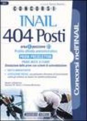 Concorsi INAIL 404 posti. Prova preselettiva