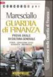 Maresciallo. Guardia di finanza. Prova orale di cultura generale