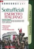 Concorsi per sottufficiali esercito italiano. Eserciziario