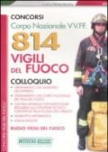 Corpo nazionale VV.FF. 814 vigili del fuoco. Colloquio