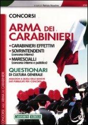 CONCORSI ARMA DEI CARABINIERI Quiz di Cultura Generale