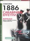 CONCORSI 1886 CARABINIERI EFFETTIVI Manu