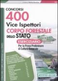 CONCORSI 400 VICE ISPETTORI CORPO FOREST