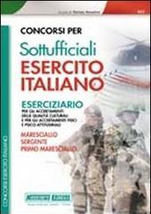 Concorsi per sottufficiali esercito italiano. Eserciziario