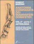 Anatomia comparata dei mammiferi domestici. 2.Artrologia