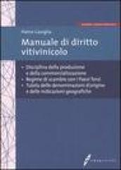 Manuale di diritto vitivinicolo