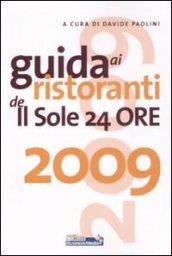 Guida ai ristoranti de Il Sole 24 Ore 2009