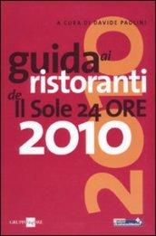 Guida ai ristoranti de Il Sole 24 Ore 2010