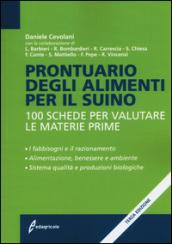 Prontuario degli alimenti per il suino. 100 schede per valutare le materie prime