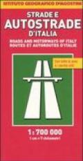 Strade e autostrade d'Italia 1:700.000