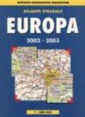 Atlante stradale Europa 1:800.000 2002-2003