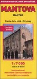 Mantova 1:7 000. Ediz. multilingue