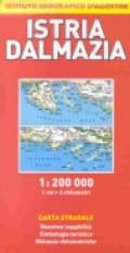 Istria, Dalmazia 1:200.000