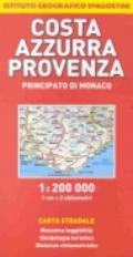 Costa Azzurra, Provenza, Principato di Monaco 1:200.000