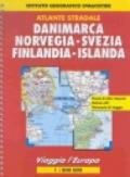 Viaggia l'Europa. Danimarca, Norvegia, Svezia, Finlandia, Islanda 1:800 000