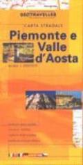 Piemonte e Valle d'Aosta. Carta regionale 1:200.000