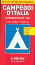 Campeggi d'Italia 1:800.000