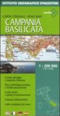 Campania, Basilicata 1:200.000. Ediz. multilingue