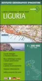 Liguria 1:200 000. Ediz. multilingue