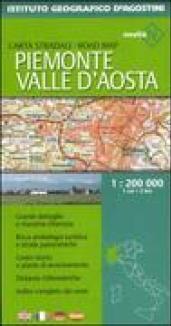 Piemonte, Valle D'Aosta 1:200.000. Ediz. multilingue