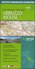 Abruzzo, Molise 1:200.000. Ediz. multilingue