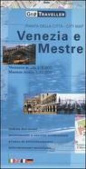 Venezia. Pianta della città 1:5.000-Mestre. Pianta della città 1:10.000