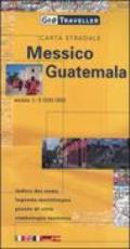 Messico, Guatemala. Carta stradale 1:3.000.000