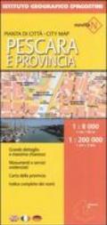 Pescara 1:8 000-Provincia 1:200 000. Ediz. multilingue