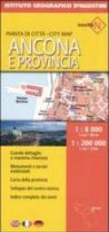 Ancona 1:8.000. Provincia 1:200.000