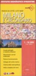 Milano e circondario 1:16 000. Ediz. multilingue