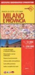 Milano 1:12.000. Provincia 1:250.000