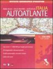 Autoatlante Italia 1:250 000. Ediz. multilingue