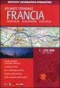 Atlante stradale Francia 1:250.000. Ediz. multilingue