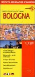 Bologna. Pianta della città-City map 1:9.000