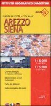 Arezzo 1:6.000. Siena 1:5.000