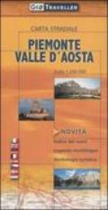 Piemonte e valle d'Aosta. Carta stradale 1:200.000