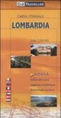 Lombardia. Carta stradale 1:200.000