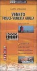 Veneto e Friuli-Venezia Giulia. Carta stradale 1:200.000