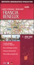 Francia. Benelux 1:800.000