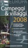Campeggi & villaggi 2008. Europa